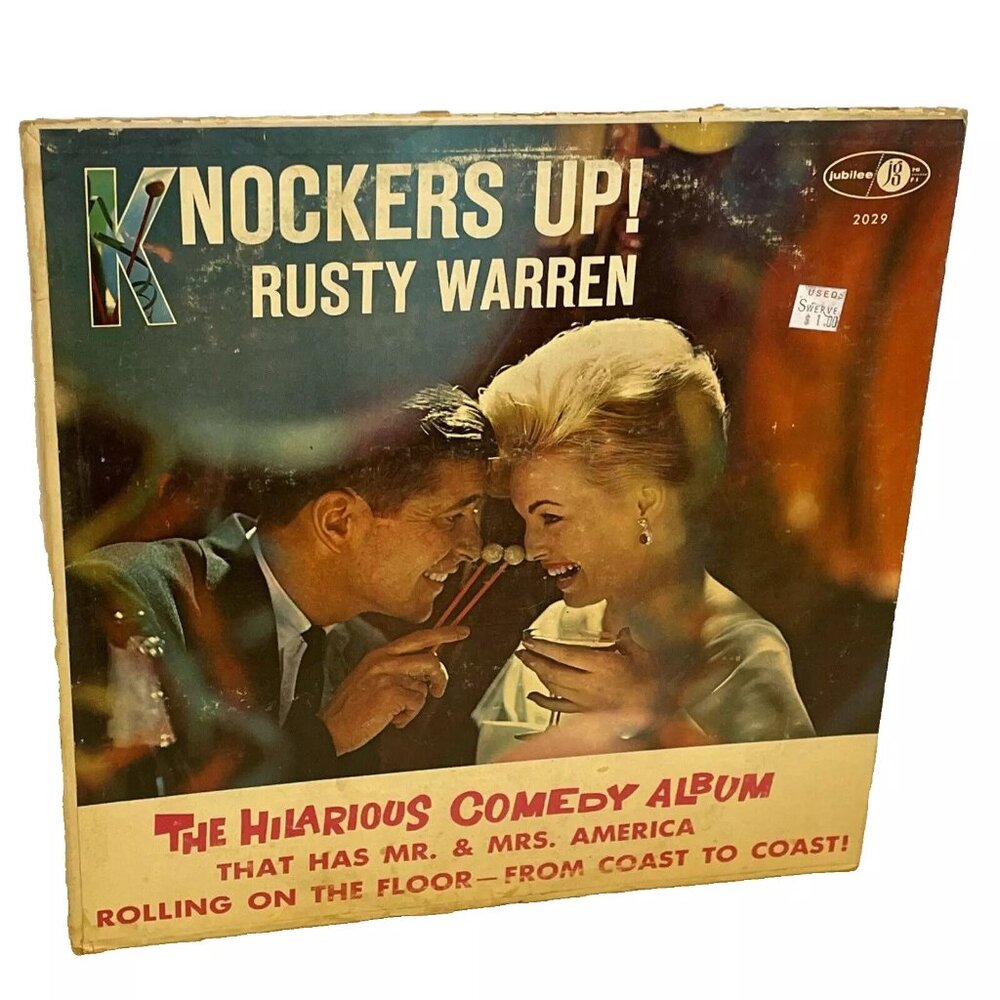 Rusty Warren Knockers Up! (Vinyl, 1960) Jubilee JGM 2029 VG LP Record Album